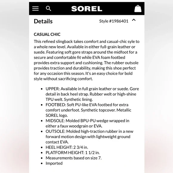 Sorel White and Blue Wedge Sandals Like New - Picture 6 of 7